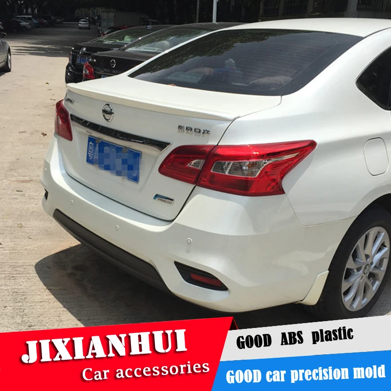 Спойлер для Sentra 2016 2018 Nissan спойлер из АБС пластика заднее крыло автомобиля цветной