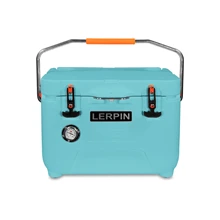 Бренд Lerpin, долговременный изоляционный рыболовный ящик, 25 шт., охладитель, вращающийся охладитель Бренд Lerpin, долговременный изоляционный рыболовный ящик, 25 шт., охладитель, вращающийся охладитель
