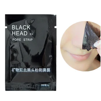 

3pcs/lot Beauty Care Face Care Nose herbal Blackhead Remover mask face pore strip Facial Minerals Conk Nose Black Facial mask