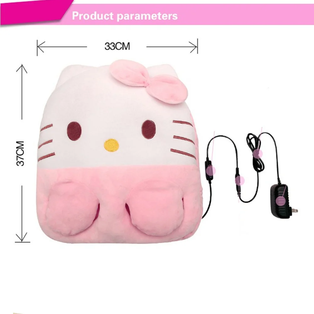 Cartoon USB or 12V Electric Heat Slipper Warm Foot Warmer Heating Pad Home Office Winter Heating Warm Foot Heater Hot Sale