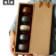 TANGPIN керамические чайные чашки набор из 4 чашки Китайский кунг-фу чашки Посуда 80 мл