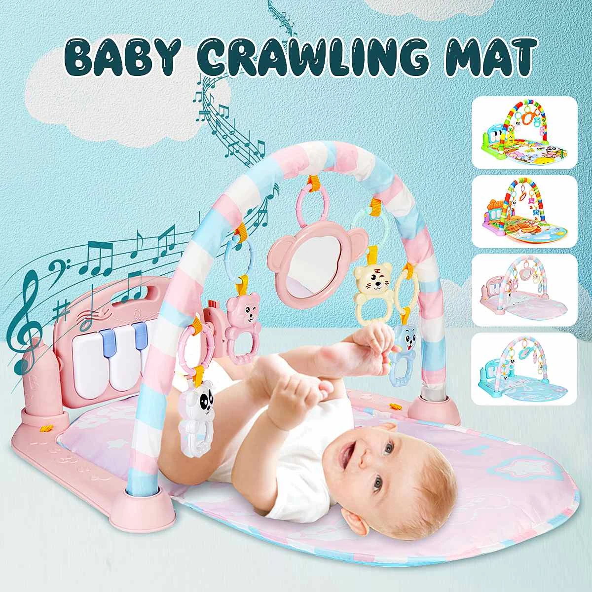 baby play mat with keyboard