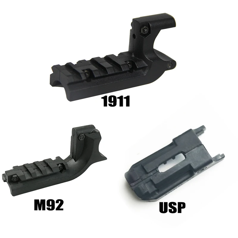 

Metal Picatinny Rail Red Scope Laser Sight Scope Lighting Mount Fit 1911/USP/M92 Handgun Pistol Tactical Hunting Accessory 20mm