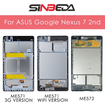 

Original 7.0'' For ASUS Google Nexus 7 2nd 2013 FHD ME571 ME571K ME572CL K008 K009 LCD Display Touch Screen Digitizer Assembly