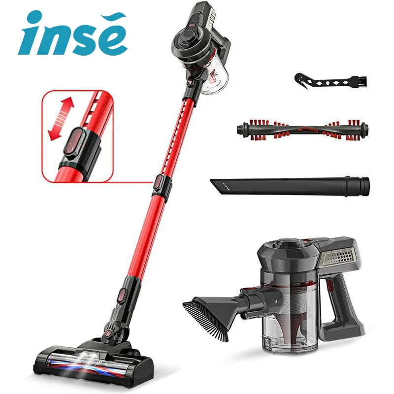 Беспроводной пылесос удобный и выдвижной легкий тихий мощный всасывающий 160 Вт