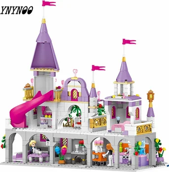 

731pcs Princes Windsor Castle Friend Girl DIY Model Building Blocks Compatible lepining Girl Toys Children Christmas Gifts