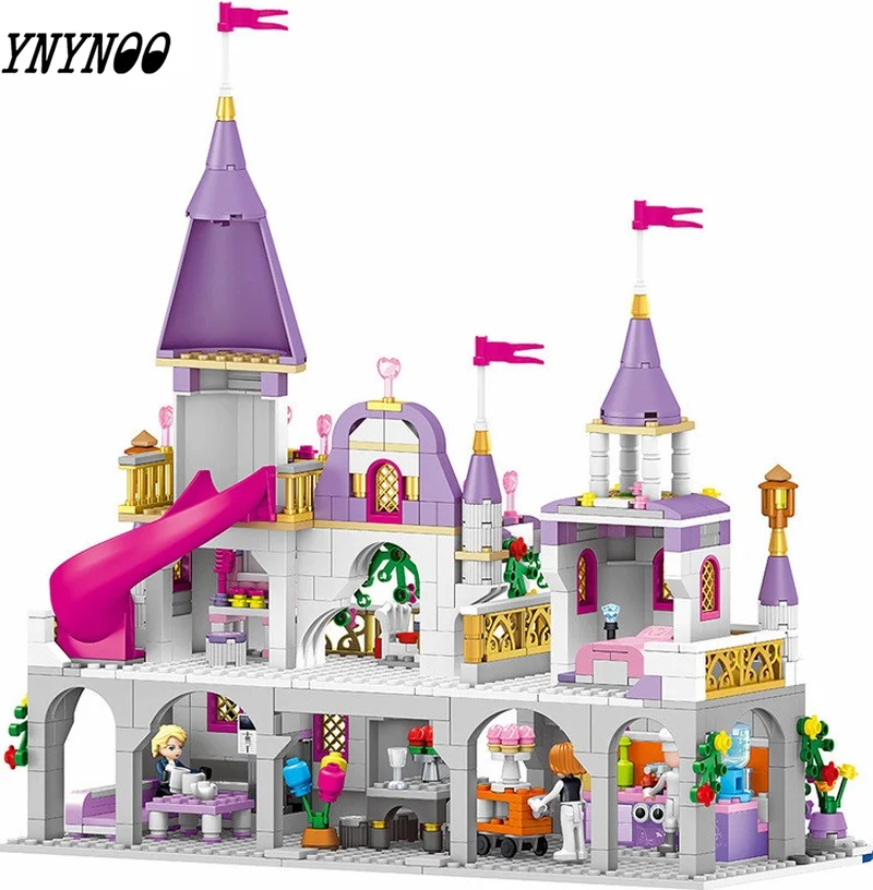 

731pcs Princes Windsor Castle Friend Girl DIY Model Building Blocks Compatible with LEGOing Girl Toys Children Christmas Gifts