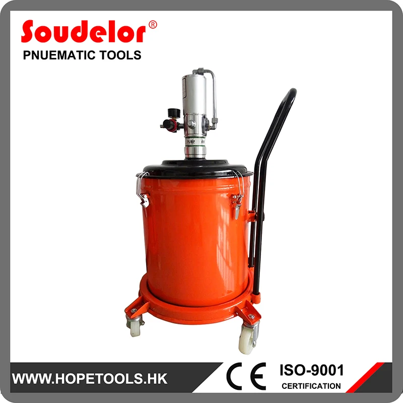 

UI-10 Operated Grease Gun Automobile China Factory 40L High Pressure Pneumatic Air Grease Pump