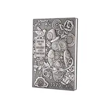 Креативный механический тисненый Сова A5 Кожаный Блокнот-Дневник Блокнот Дневник путешествия школа планирования канцелярские товары L41E