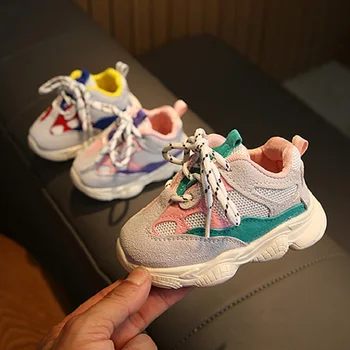 

Kids Shoes Breathable Boys Girls Sport Shoes Children Casual Sneakers Baby Running Shoes Toddler Mesh Canvas Shoes New Autumn