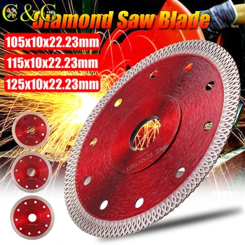 

105/115/125mm Diamond Saw Blade sharp and wear resistant Super Thin Cutting Blade for Cutting Ceramic Or Porcelain