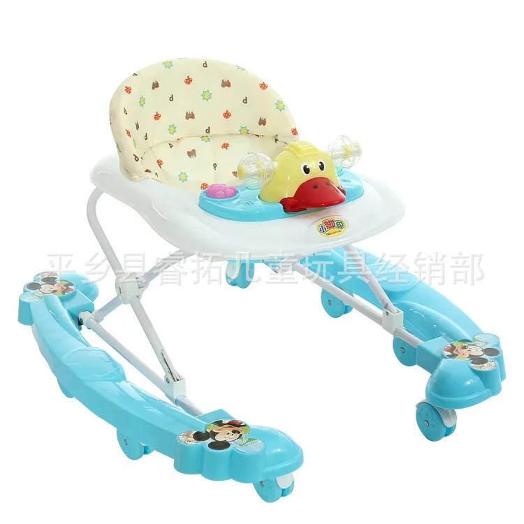 

CHILDREN'S Walkers Front And Back Adjustable Baby Walker Infants Baby Walker Anti-Falling Multi-functional Toy