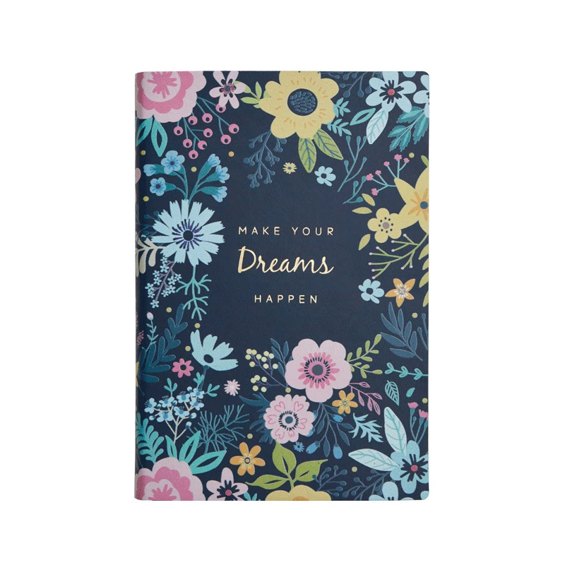 

A5 Cute Faux Leather Literary and delicate diary Planner Agenda Organizer Diary Journal Notebook Stationery Gift school supplise