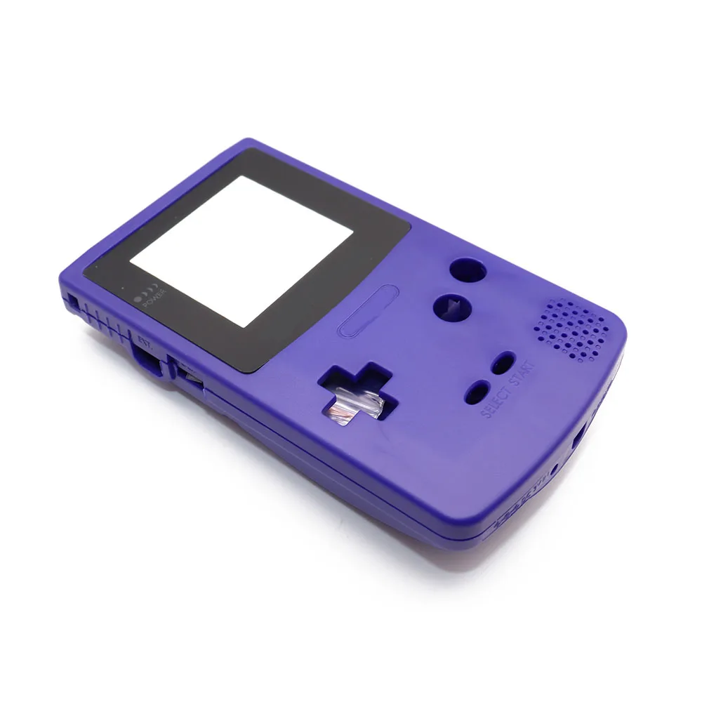 Многоцветный Пластиковый Чехол для корпуса на запчасти для Gameboy GBC Gmae консоль