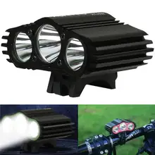 XANES 2700LM 3xT6 светодиодный 4-режимный IPX6 Водонепроницаемый велосипед светильник HeadlampTemperature Управление приведенный в действие Дисплей, велосипедная фара, высокомощный Фонари фонарь