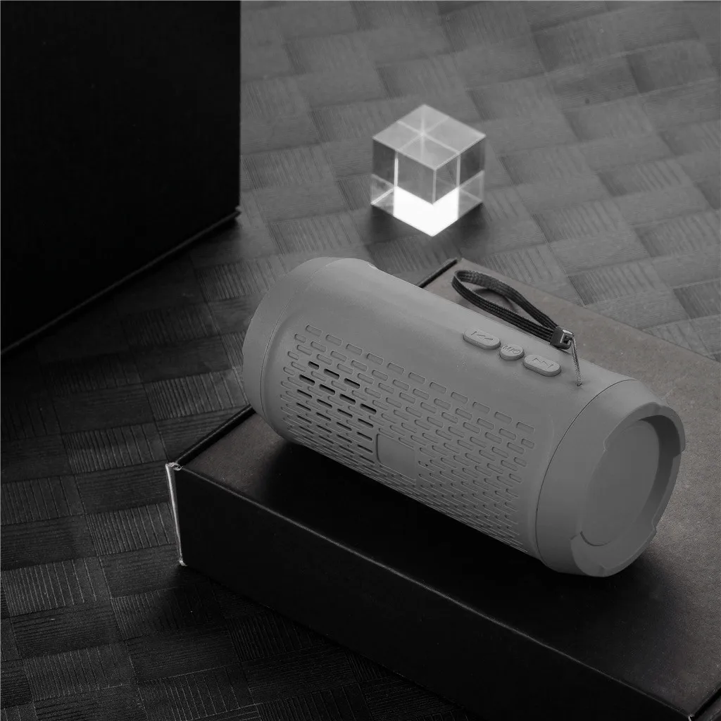 Портативный беспроводной Bluetooth стерео SD карта FM Динамик для смартфона планшета ПК портативный Открытый громкий динамик аудио музыкальный плеер
