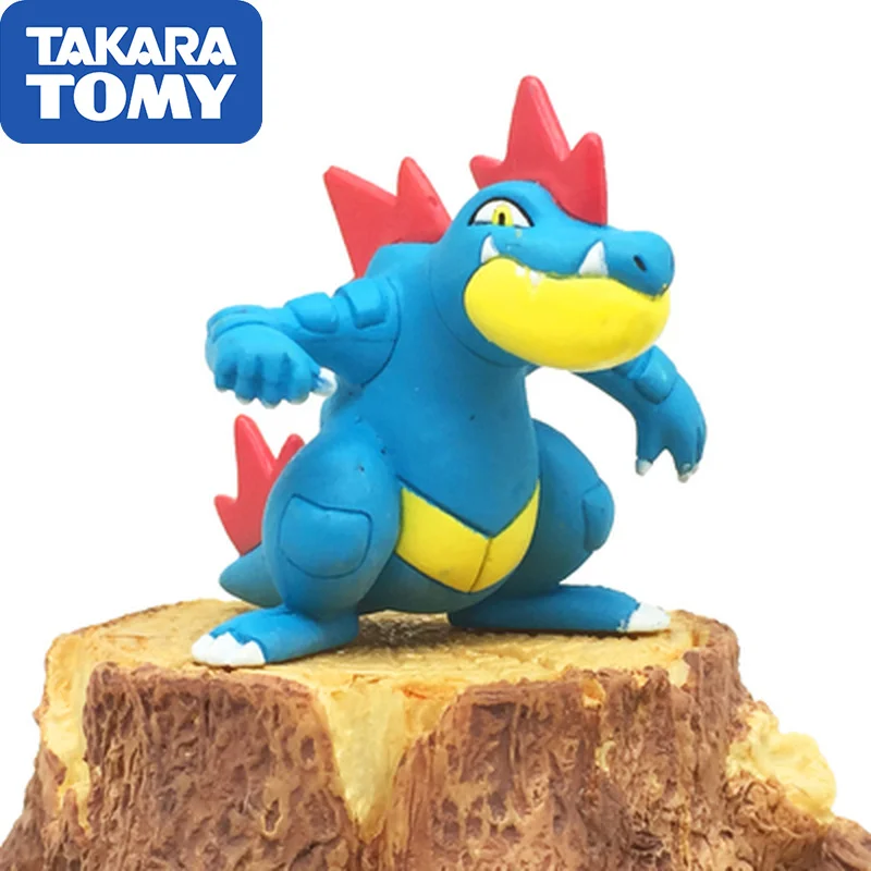TOMY Pokemon Go Elf MC модель игрушки тифлозия Meganium Feraligatr коллекция экшн фигурки для детей