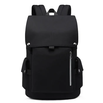 

Casual Backpack Simple Fashion Travel Bag Solid Color Men's Computer Backpack School Bags for Women Bb64# Vintage Shoulder Bags