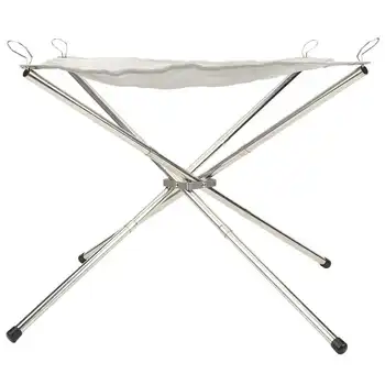 

Portable Home Garden Fire Rack Wood Burning Rack for Outdoor Camping Backyard Garden Grill Motor