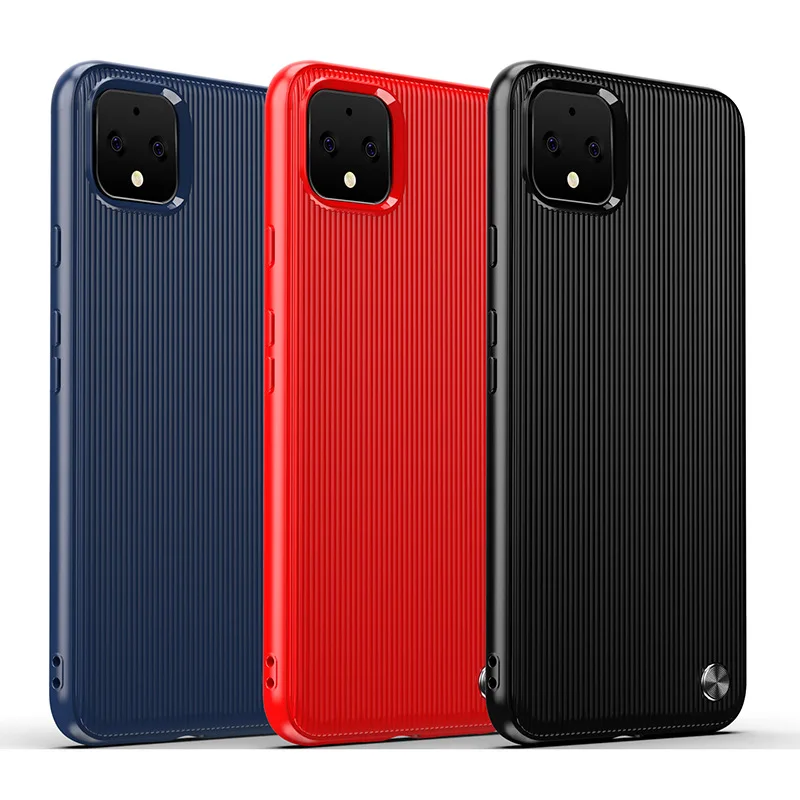Мягкий чехол из углеродного волокна для Google Pixel4 пикселей 4 XL 4XL полосатый ТПУ покрытие для чехла для Google Pixel 3A 3AXL 3a xl роскошный чехол