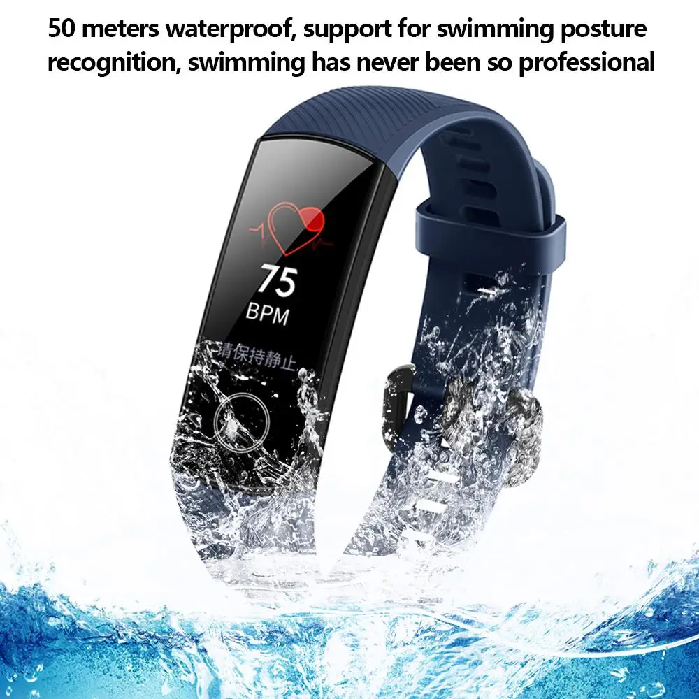 For Huawei Honor Band 4 Smart Wristband Swim Posture Detect Heart Rate Sleep Snap Monitor Smart Bracelet