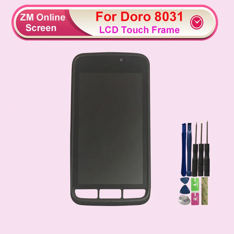 RYKKZ для Doro 8031 ЖК дисплей Дисплей с Сенсорный экран дигитайзер сборка Замена