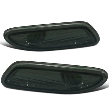 

1 Pair Car Lights Lamps Black ABS Plastic Dustproof Signal Parking Portable
