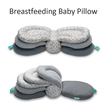 

Multi-Function Baby Breastfeeding Pillow Maternity Nursing Pillows for Newborn Adjustable Height Cotton Feeding Cushion Dropship