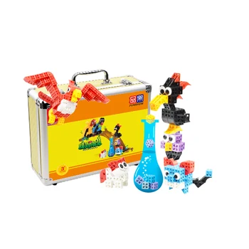 

Elf's Wisdom Small Particle Building Blocks Children's3D Six-Sided Assembling Building Blocks Educational Assembling SupkidsToys