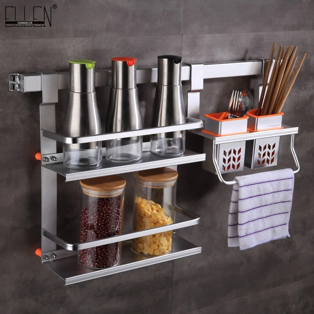  Vidric Aluminum Kitchen Storage Holders Kitchen Shelf Knife Tool holder Wall Mounted Kitchen Kitche - 4000284718521