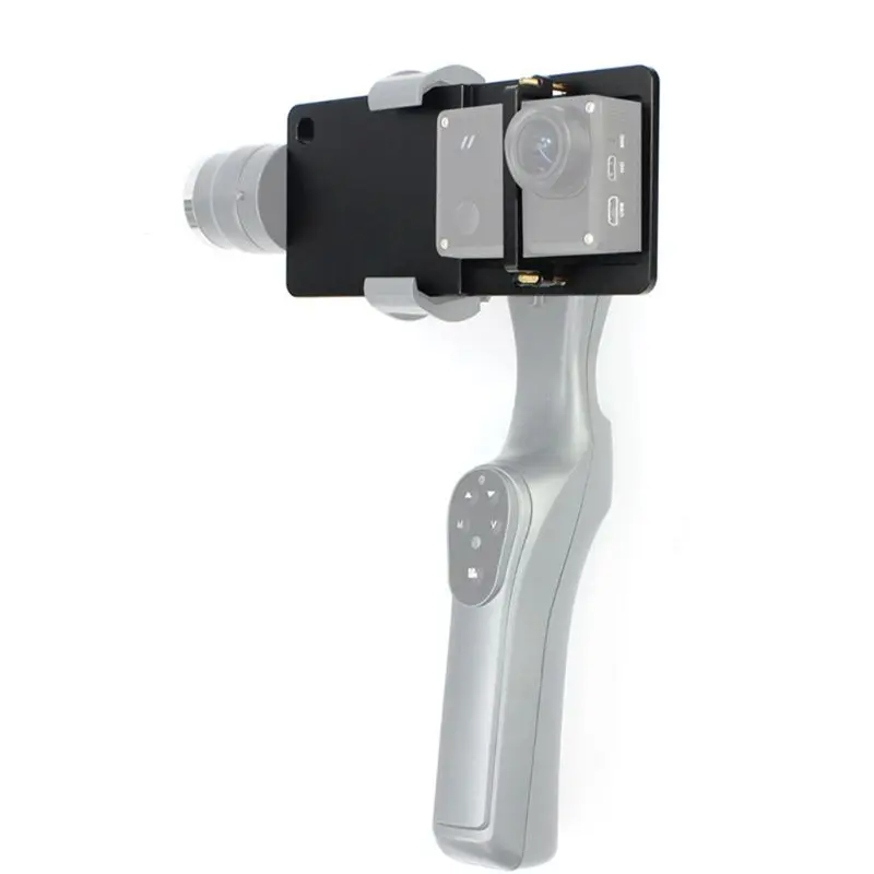 

5 4 3+ Action Camera Mount Plate Adapter Switch for DJI Zhiyun Gimbal
