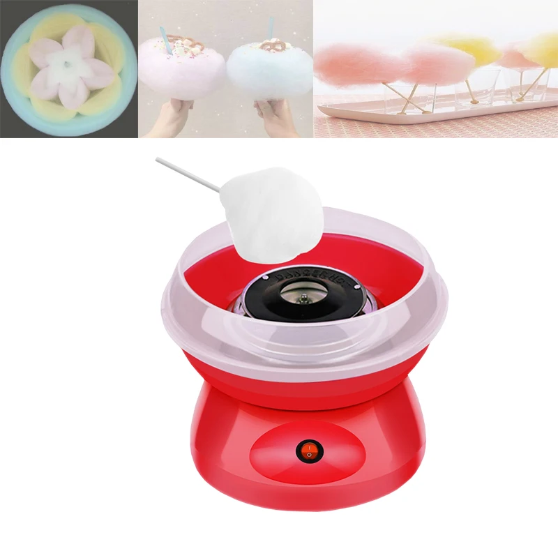 

Electric DIY Sweet Cotton Candy Maker Mini Portable Cotton Sugar Fairy Floss Marshmallow Machine Kids Gifts 220V Candy Machine