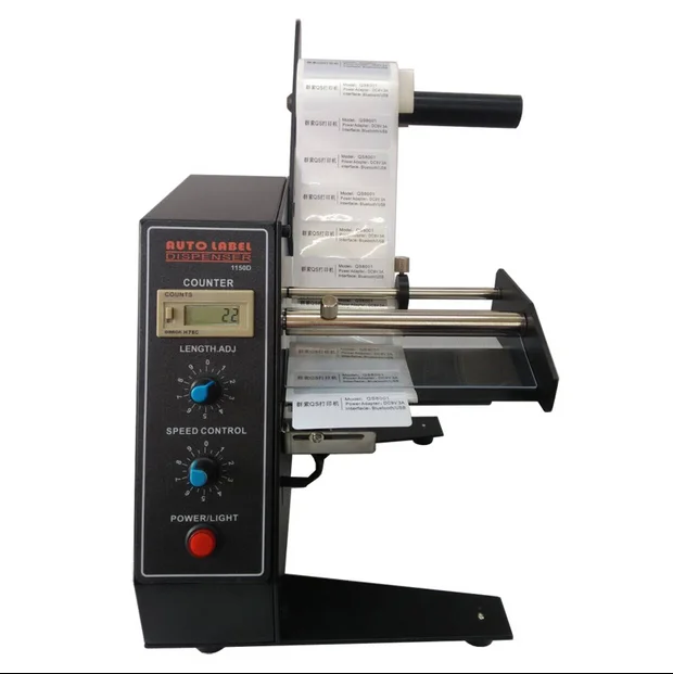 

1150D настольная машина для пилинга этикеток, сепаратор этикеток, автоматический Ретрактор этикеток, перемотка этикеток, переменный ток 110/220 В, Гц 30 Вт