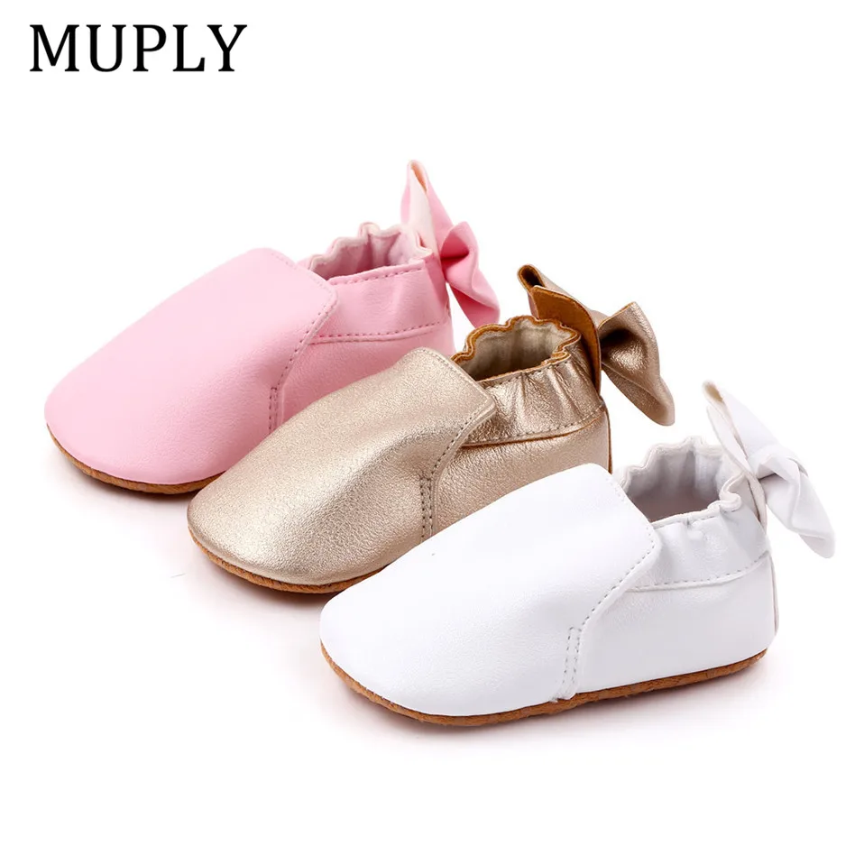 Flash Sale Baby Shoes Flower Newborn Infant Princess First-Walkers Non-Slip Lace Solid dmx5MZXRLLj