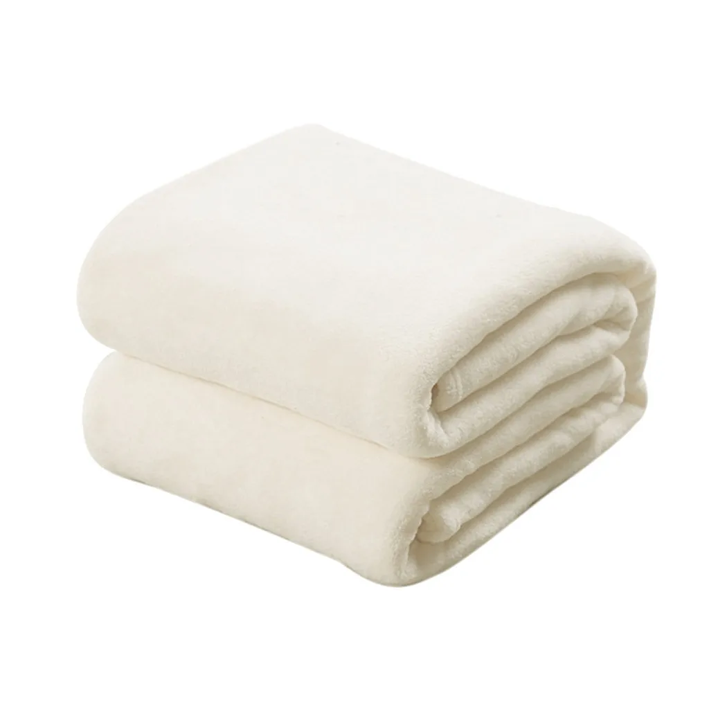 Одеяло, фланелевое одеяло, толстое теплое маленькое мягкое Коралловое Флисовое одеяло, осенне-зимнее постельное белье# YL10
