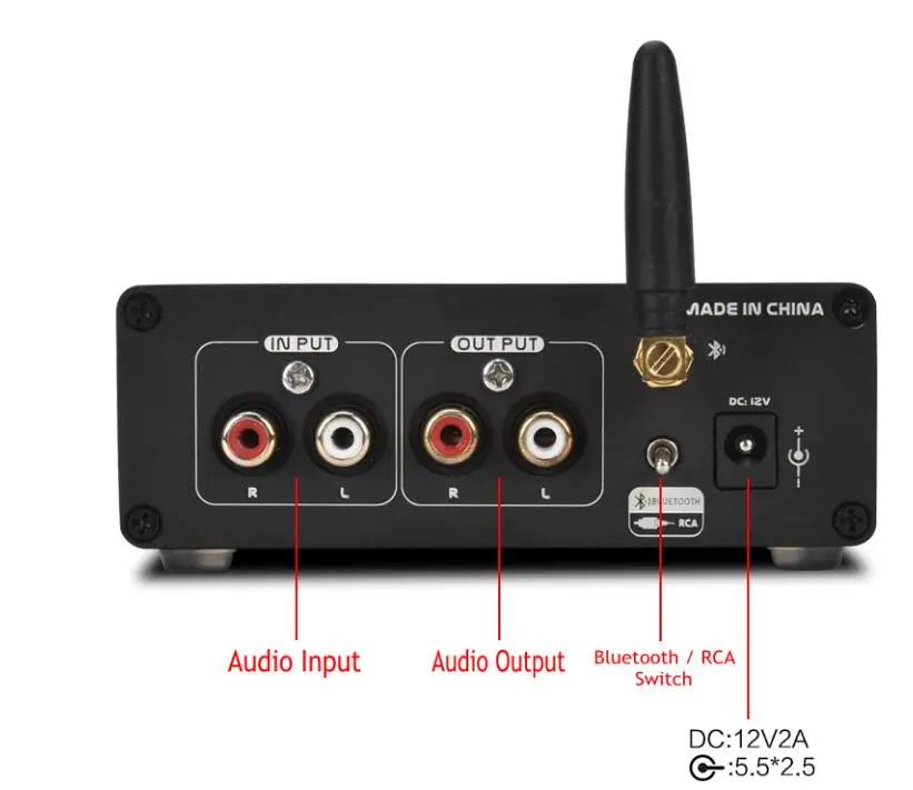 Новейший VOL-65 аудио HiFi Bluetooth Prelifieramp 6J5 ламповый предусилитель с регулировкой высоких и низких частот