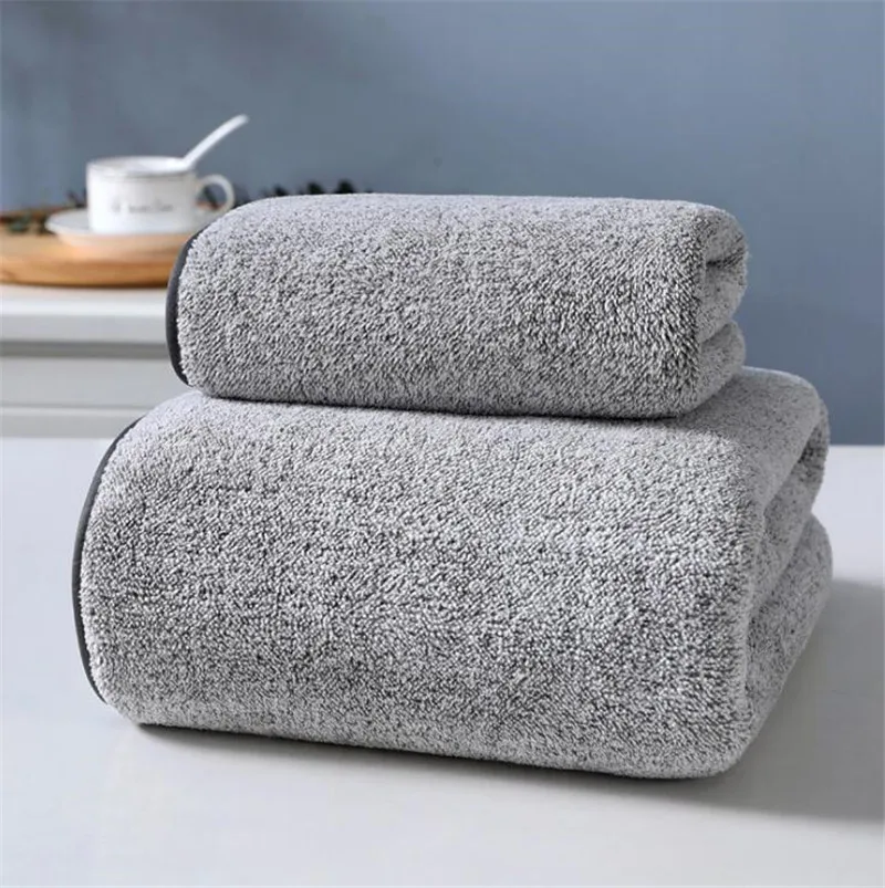Bamboo Charcoal Fiber Towel Set Coral Velvet Bath Towel Adult Microfiber Face Hand Bathroom Bath Set bath towels,cotton towel,cotton face towels,microfiber towel set,bamboo towel set