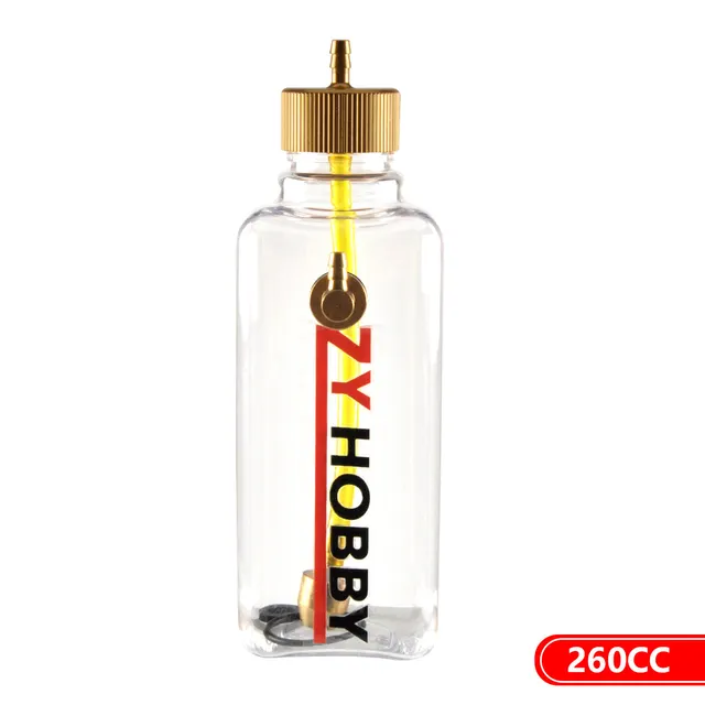 New RC Fuel Tank Transparent Plastic  260ML 360ML 500ML 700ML 1000ML 1500ML For RC Airplane Model
