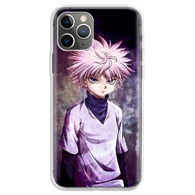 50z Аниме Охотник чехол для телефона Apple iPhone 7 8 Plus 11 12 Mini Pro 10 X XS XR 6 6S 5 5S SE Max мягкий