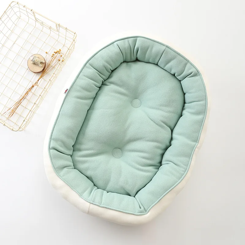 

2019 Trend 2 Sides Use Dog Kennel French Bulldog VIP Dog Kennel Fashion Solid Color Pet Supplies Pet Teddy Dog Kennel