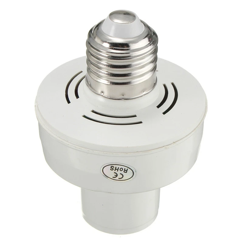 AC220V светодиодный светильник E27 лампа база датчик задержки переключатель лампа звук Голосовое управление держатель адаптер гнездо светильник ing аксессуары