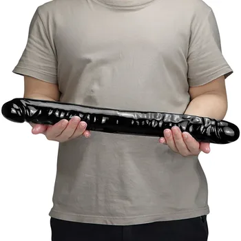 Double Headed Dildo Collection Female Two-Headed Dragon Gay Prostate Stimulator Lesbian Horse Dildo Penis Cock And Anus Plug Toy 6