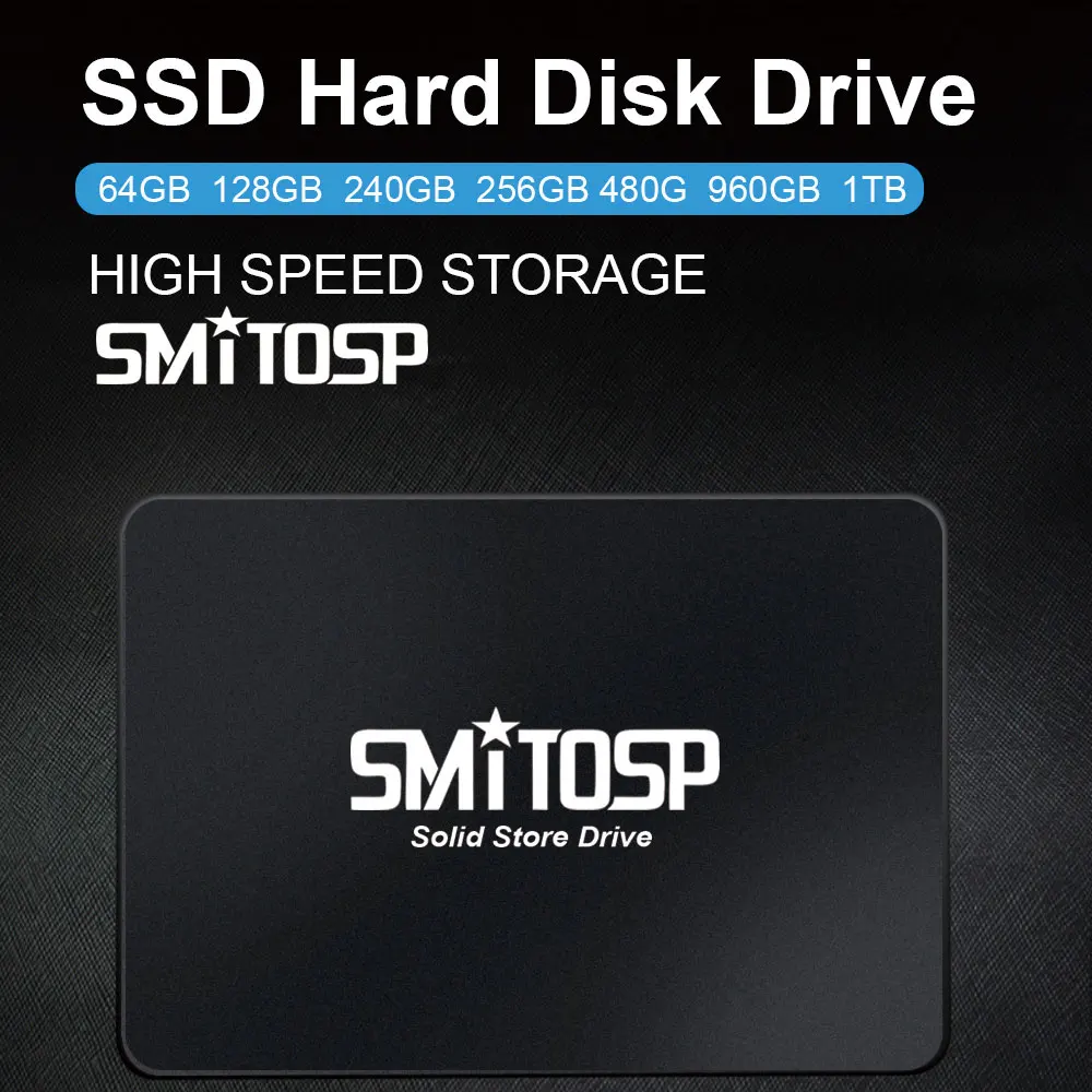 internal ssd drive SMITOSP Ssd 5pcs 1TB 2.5 SSD SATA 120GB128GB240GB Hard Drive Disk 256GB 512GB Internal Solid State Drive Disk for laptop desktop best buy internal ssd