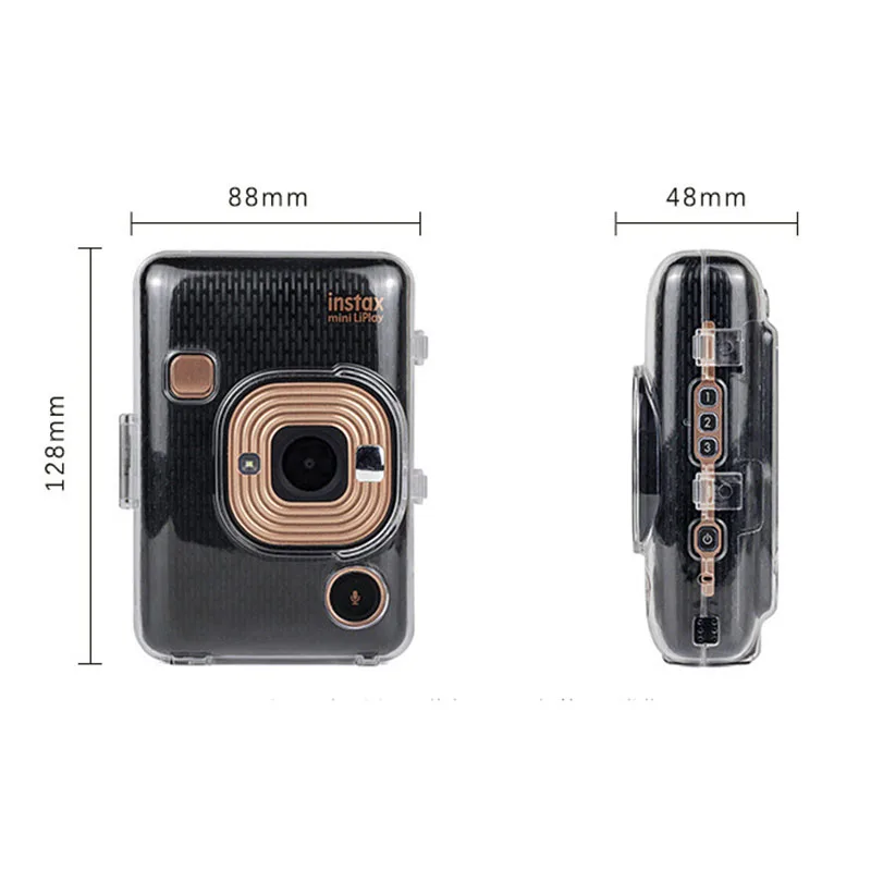 Fujifilm-instax mini liplayカメラケース,インスタントカメラケース 