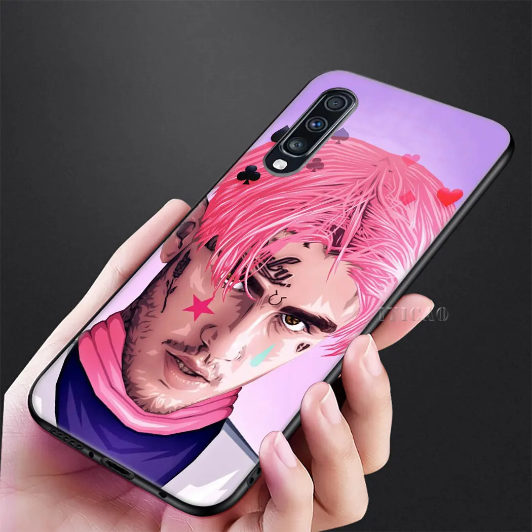 IYICAO реперские кепки Lil открытым мягкий чехол для samsung Galaxy A9 A8 A7 A6 2018 плюс A3 A5 2016 2017 J6