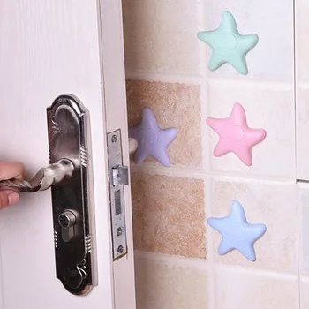 

Soft Rubber Protect The Wall Self Adhesive Door Stopper Golf Modelling Door Fender Sticker