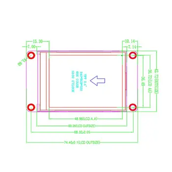 

2.4\" UART HMI 320x240 Touch Screen Smart Lamp Module LCD Display For TFT