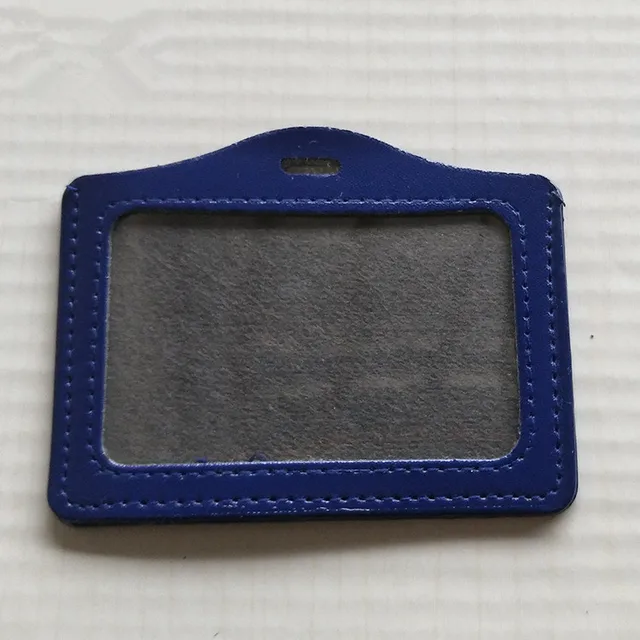 Cute Card Cover Clip New Design Silicone Retractable Student Nurse Badge Reel Clip Cartoon ID Card Badge Holder accessories Dark Blue