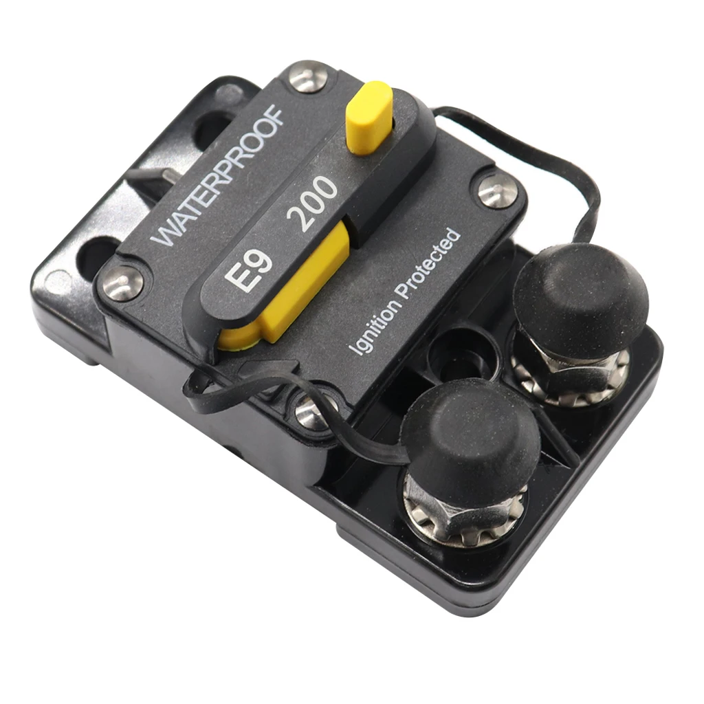 200A автоматический выключатель с ручным сбросом IP67 Водонепроницаемый для морского автомобиля RV