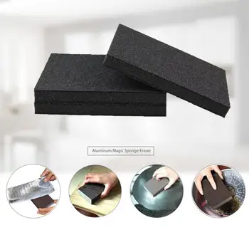 

5pcs Nano Emery Sponge Kitchen Magic Cleaner Rub The Pot Except Rust Focal Spots Sponge Cleaning Kitchen Accessories